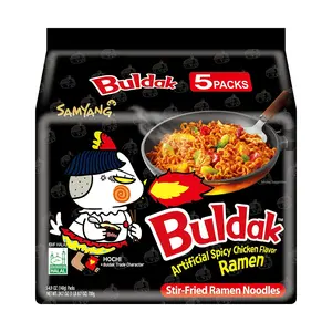 Buldar Ramen SANYANG Korean Noodles Hot Spicy Chicken Instant Food Pansit Corn