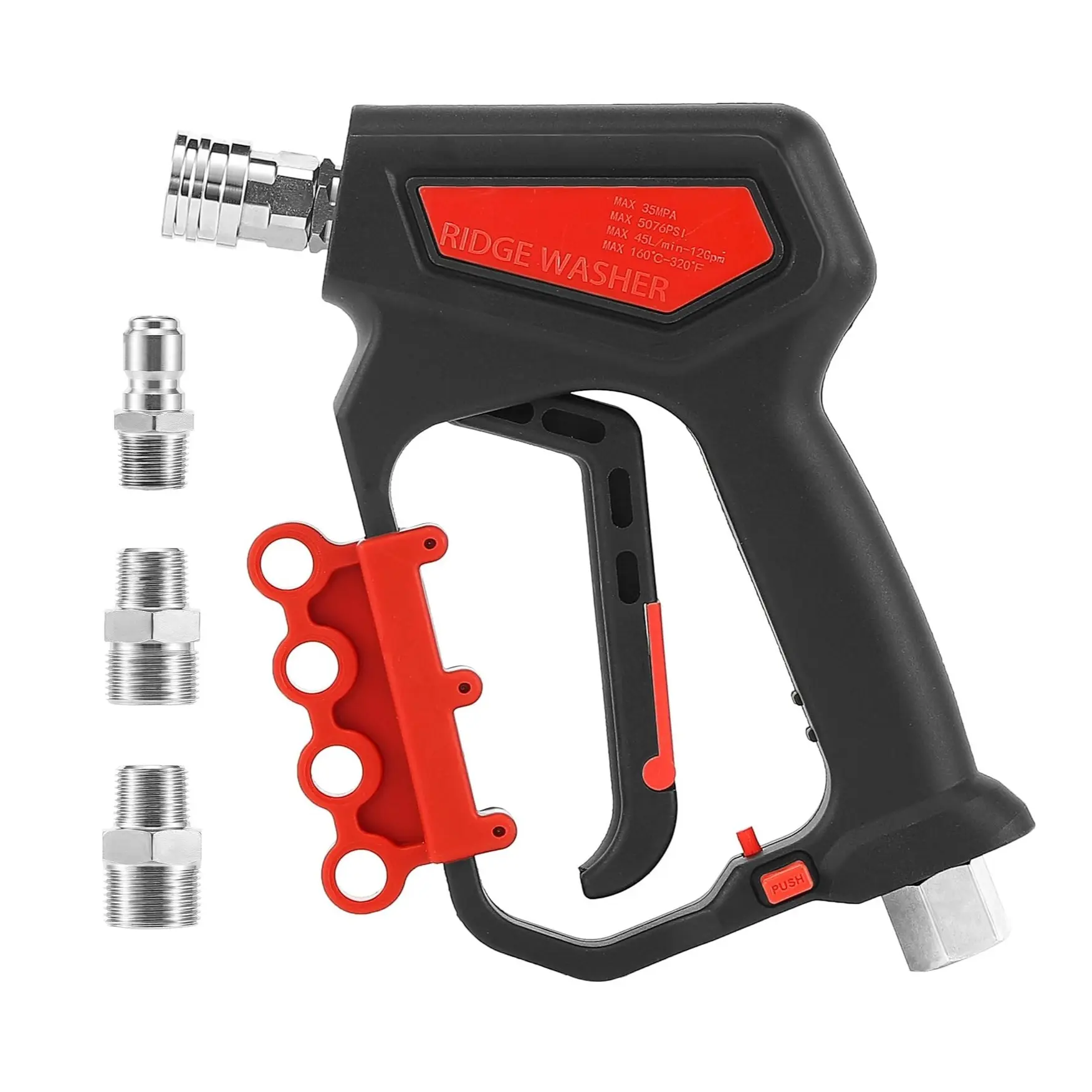 Red Short Gun Swivel with Bracket