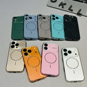 Instantly Transforms into iPhone 17 Style — Electroplated Magnetic Phone Case with Large Camera Window, Compatible with iPhone 17/16/15/14/13/12/11 Pro Max 995