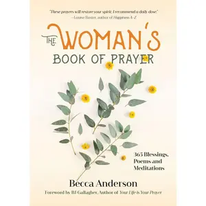 USED-The Woman's Book of Prayer: 365 Blessings, Poems and Meditations (Christian Gift for Women) by Anderson, Becca (Paperback)