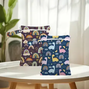 Two-Piece Storage Bag Set, Organize Your Space with Durable Zip Pouches, Perfect for Travel Storage, Clothing and Accessories Storage, Travel Organizer Bag