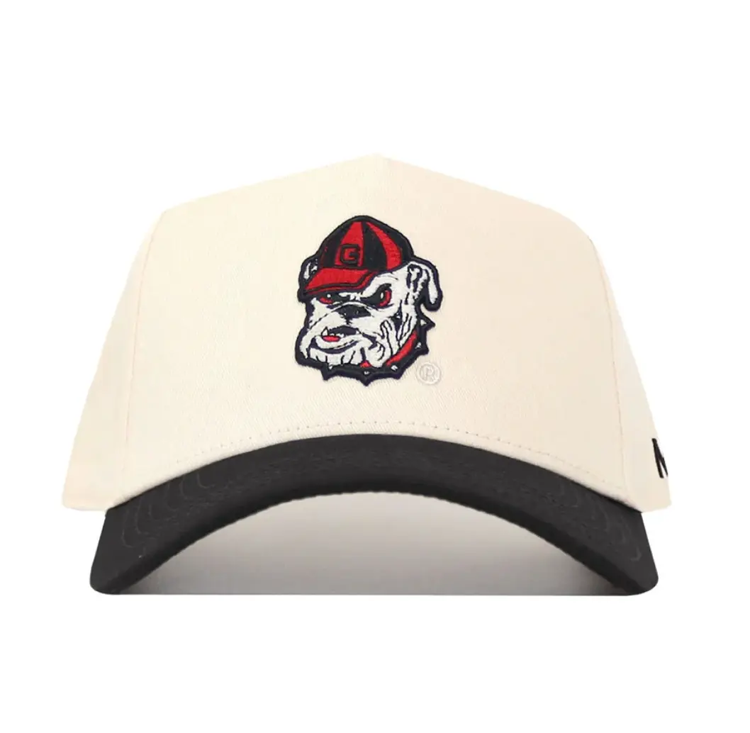 UGA No Rivals Vintage Old Dog Logo Hat (Black)