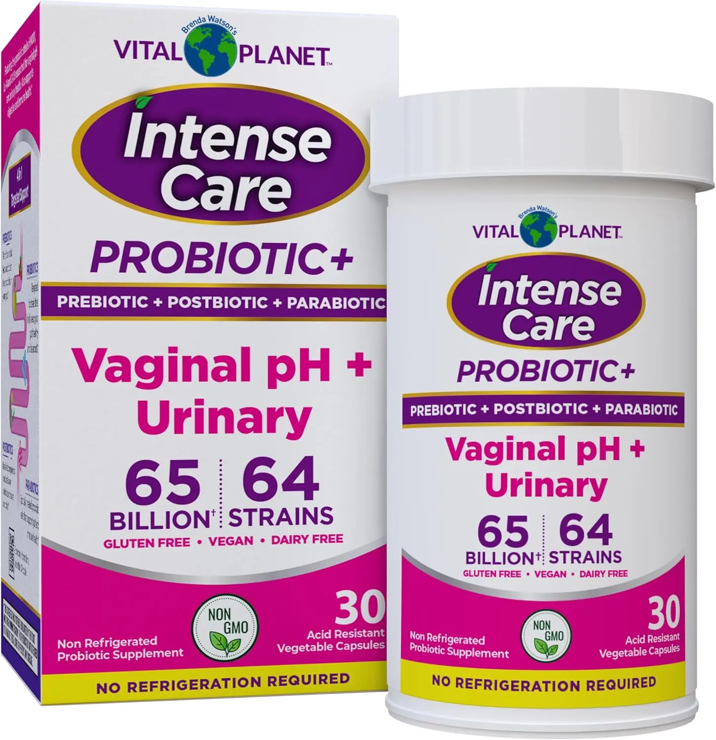 Intense Care Vaginal pH & Urinary Probiotics
