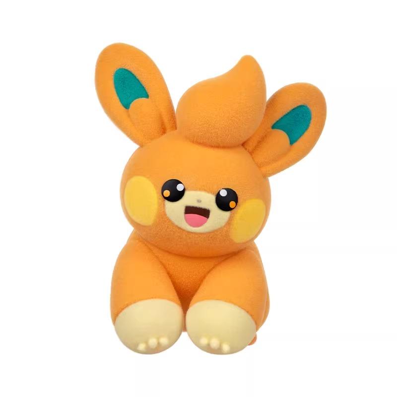 MINISO Pokémon Velour Series Figurines - Cute Car Dashboard Decor, Office Desk Accessory, Pikachu Eevee Velvet Ornament Home Desk Decor Gift