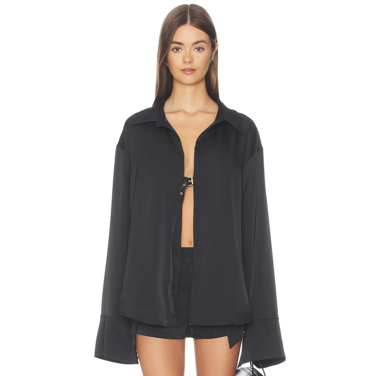 BY.DYLN x REVOLVE Andi Shirt in Black