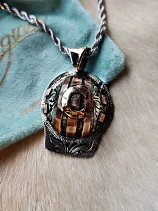 Handmade Hard Hat Necklace & Keychain with Copper Initial. Custom Made. Texas-based. Fashion Jewelry Accessories (Ships in 21 Days)