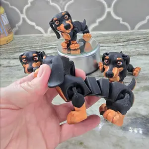 3d Printed Weenie Dog