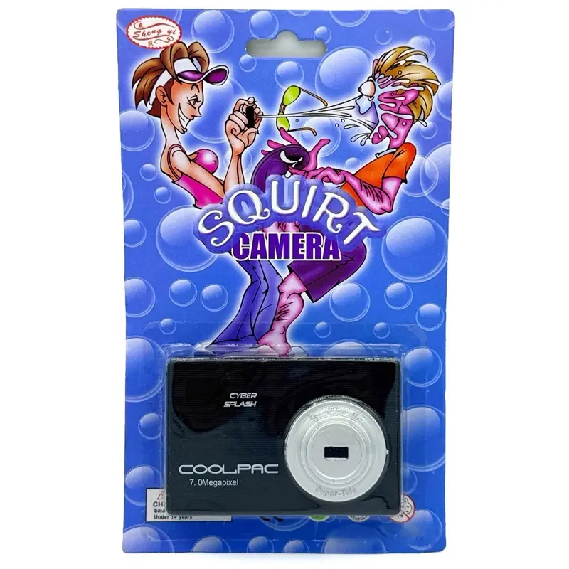 Ultimate Squirt Camera Prank Toy – 7.0MP “Cyber Splash” Gag Gift for Friends, Parties & April Fools