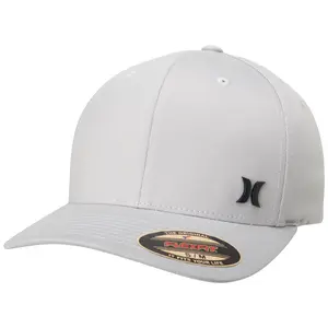 Hurley Mens Baseball Cap - Curved Brim Flexfit Ball Cap, Moisture Wicking Breathable Fitted Hat for Men