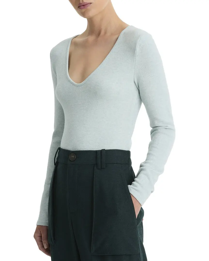 Vince Cozy V-Neck Top