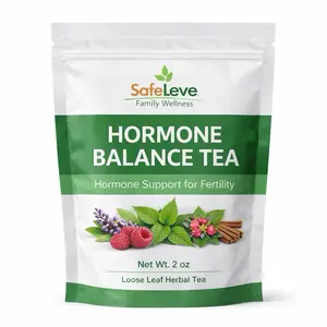 Safeleve Hormone Balance Tea, Natural Herbal Beverage for Women's Hormonal Support, Natural Tea, Botanical Tea Blend