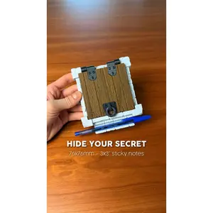 Pen and Post-It Note Holder with stencils