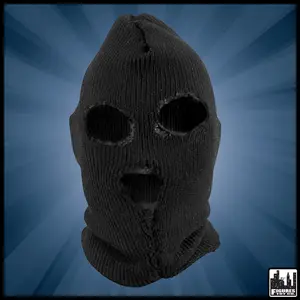 Deluxe Black Figure Mask for WWE & AEW Action Figures