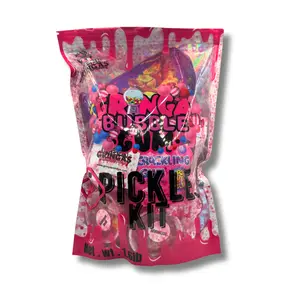 Gringas Bubblegum Pickle Kit with toppings Gringas Bubblegum Pickle Kit with toppings