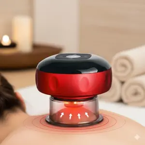 Adjustable Electric Cupping Massager: Professional Deep Tissue Therapy, Portable Muscle Relief for Neck, Back & Legs. Scar-Free Fitness Recovery Tool, Body Contouring & Fascia Relaxation Device for Home Use.