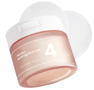 [Numbuzin] No.4 Pore Zero Peeled Egg Toner Pad Hydrating Moisturizing Skincare Daily