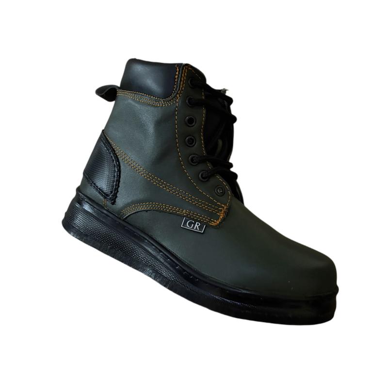 Roofing Work Boots, Grey Roof