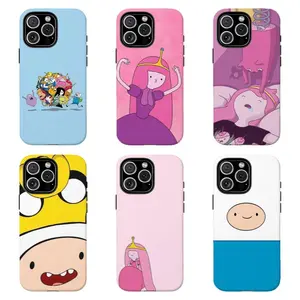 Adventure Time Group Phone Case | 90s Cartoon Nostalgia ,For iPhone 17 Pro Max 16 15 14 13 12 11 for Samsung S21 S22 S23 S24 S25 Phone Case|Gift for him and her,Phone Accessories