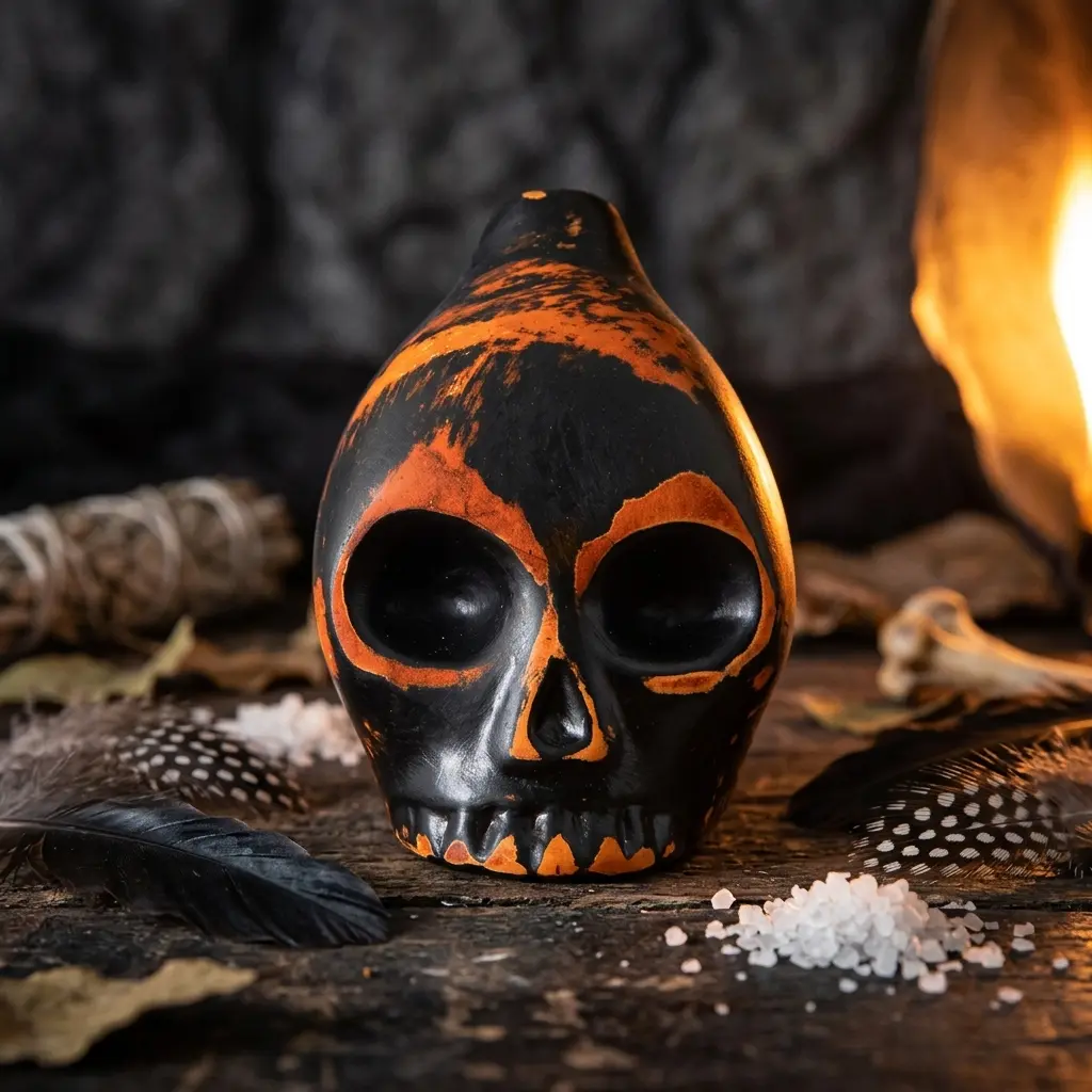 Aztec Death Whistle, 126+ Decibel Human Scream Whistle, Loud Skull Screaming Whistle for Halloween, Cosplay, Pranks, Outdoor Adventures, Festival & Funny Gifts