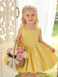 Baby girl green dress emerald color dress popular bud skirt tutu dress Toddler Summer Dress Toddler Dresses