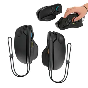 Mouse Grip for N2 Switch 2 Joy-Con, 2 Pack Left & Right Hand Ergonomic Gamer Grip Holder, Smooth Ptfe Glide Pads, Accessories