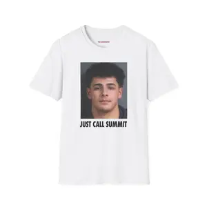 Viral Iowa Frat Leader Mugshot, Just Call Summit T-Shirt