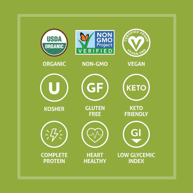 Organic Edamame Fettuccine Bean Pasta (Multiple Pack Sizes)  High Protein Vegan Fiber Carb