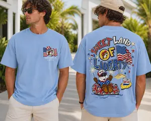 Buc-ee's 4th of July , Sweet Land Of Liberty, Patriotic Freedom T Shirt New