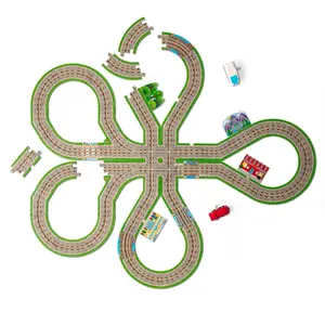 Design Your Own Railroad Floor Puzzle