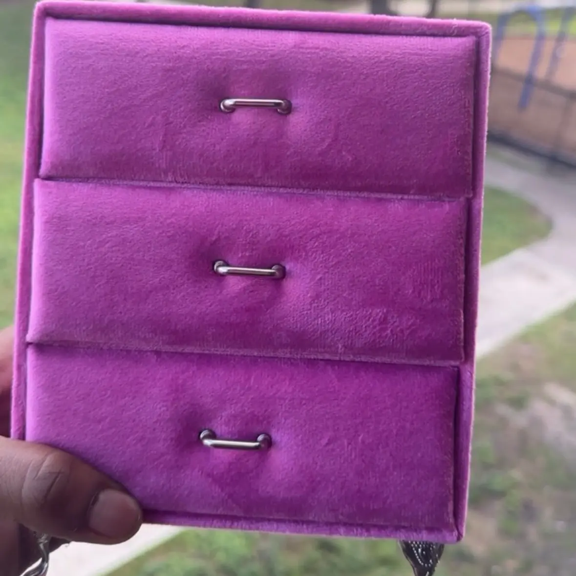 Pink Dresser Jewelry Box