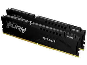 Kingston FURY Beast 32GB (2 x 16GB) DDR5 6000 (PC5 48000) Memory (Desktop Memory) Model KF560C36BBE2K2-32