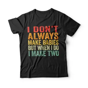 Funny Twins Announcement Gift For Pregnant Mom or Dad to Be T-Shirt Breathable Graphic Tee Peak Design Sweatshirt Hoodie