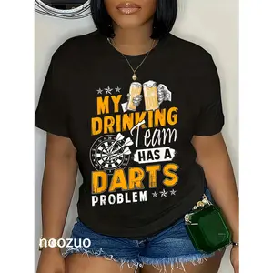 100% Cotton Darts - My drinking team has a darts problem T-Shirt