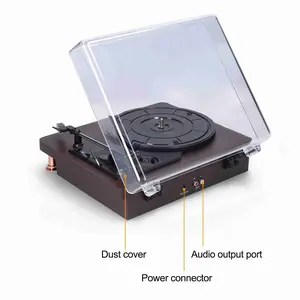 Record Player Record Player 33RPM 45RPM 78RPM Portable Record Player for Entertainment and Home Decoration Record Player
