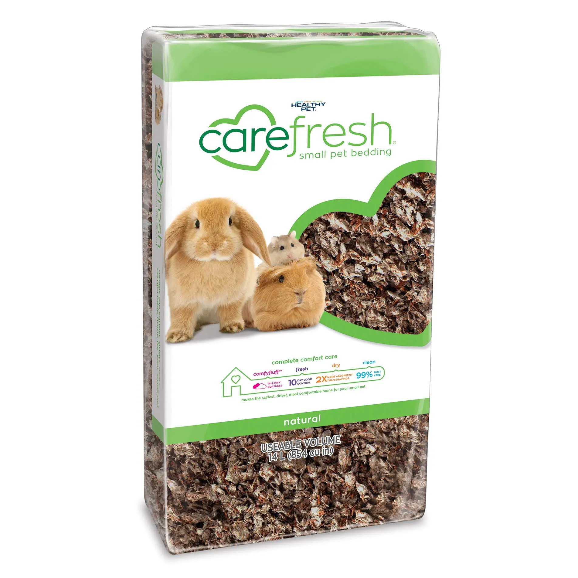 Carefresh Natural Paper Hamster Bedding – 14L
