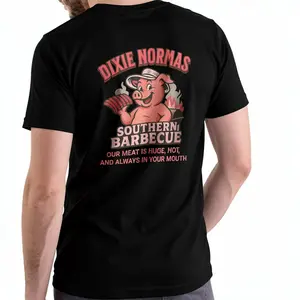 DIXIE NORMAS SOUTHERN BBQ FUNNY T Shirt, Unisex Cotton