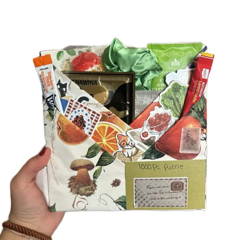Blind date with a puzzle with lots of goodies