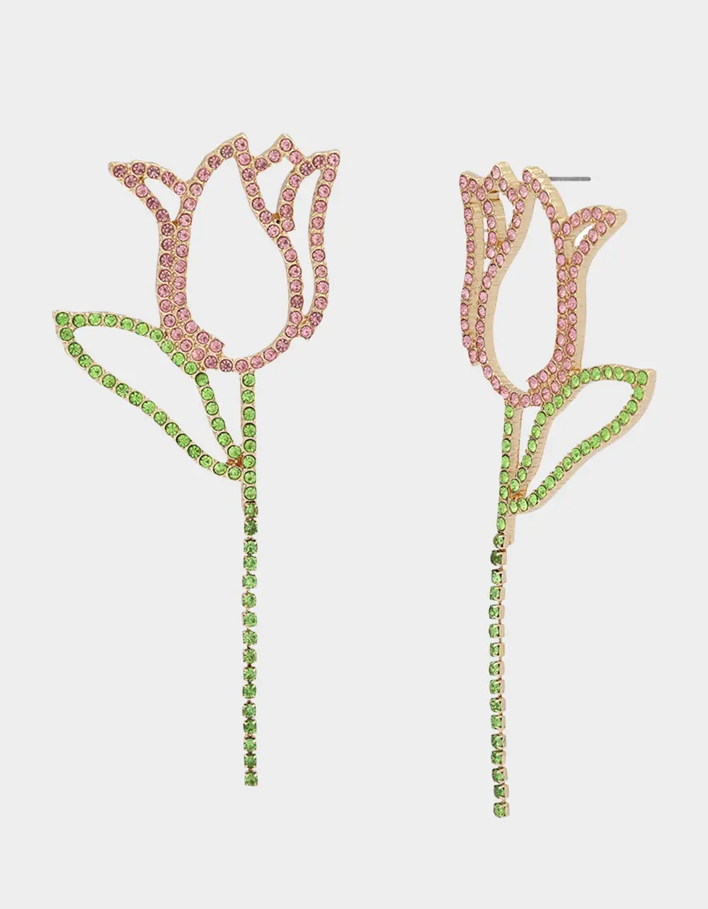 TULIP EARRINGS PINK