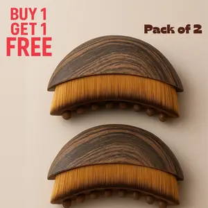 2 Pack Lymphatic Drainage Face Brush & Gua Sha Tool Set – Facial Contour Massager for Face & Eye, Skin Lifting