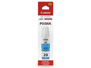 Canon Canon GI-20 MegaTank Ink - Inkjet - Cyan - 1 Each