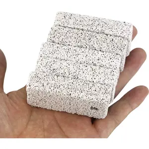 20 Pack Hamster Lava Blocks,Rabbit Chews Toys Chinchilla Teeth Grinding Stones,Natural Mineral Calcium Square Stone for Bunny Hamsters Chinchillas Rabbits Guinea Pig Rat Small Animal - Home Improvement