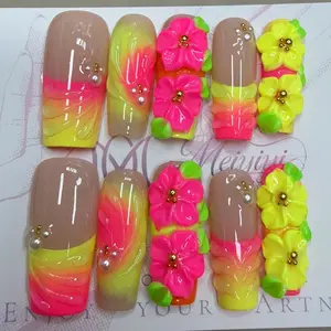 Summer(7908)gc.Handmade press on nails,different styles