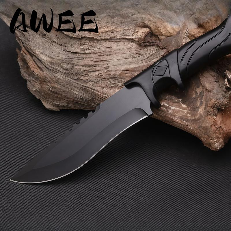 Unique Father's Day Gift - Compact Stainless Steel Pocket Knife with Sheath | High Hardness for Camping Hiking Fruit Cutting & Emergency Use