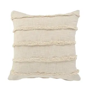 Ox Bay Overtufted Solid Throw Pillow