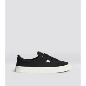 OCA Low Black Canvas Sneaker Men