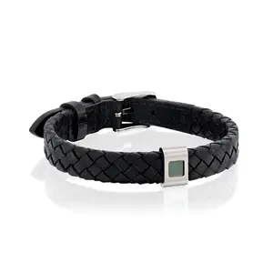 Serenity Bible Bracelet for Men – Italian Leather Bible Jewelry | The Entire Holy Bible Is Inside