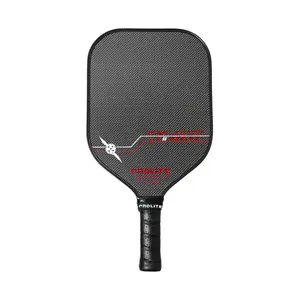 Prolite Titan Lrg Pro Lx Pickleball Paddle Silver Team Edition Graphite Design with Red Accents