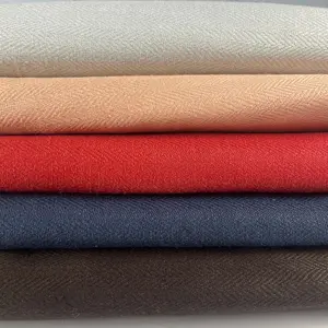 100% Italian Linen Heavy Herringbone 12 oz Upholstery/Apparel Fabric By The Yard 60"