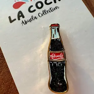 Abuela La Coca Enamel Pin