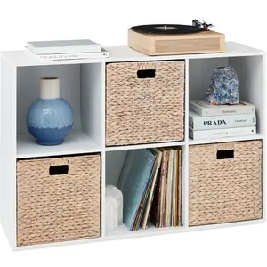 Best Choice Products Cube Bookshelf w/ Removable Back Panels